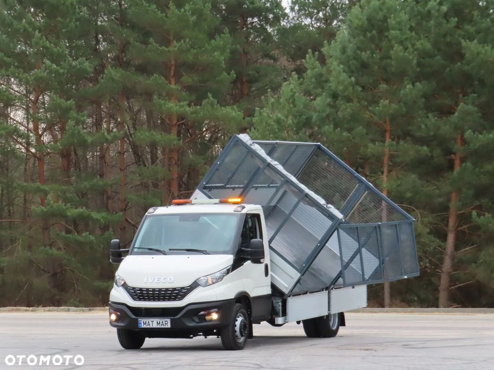 Iveco DAILY 70C16 Wywrotka Siatkowa Kiper Wywrot x 3 Strony 4.20 CM Długi 8 E.Palet Renomowanej Firmy ROMCAR Rozstaw Osi 4100 mm HAK 3500 Kg 40 Tys Km Przeb. Stan Auta JAK NOWY - 15