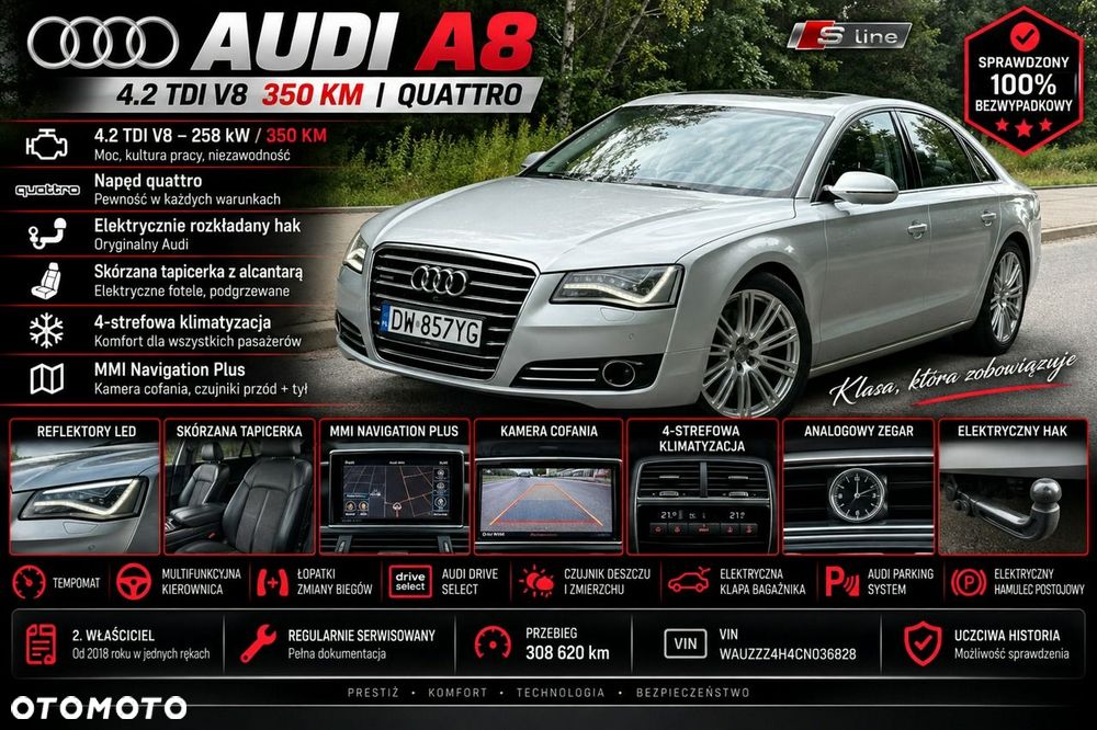 Audi A8 4.2 TDI DPF quattro tiptronic - 1