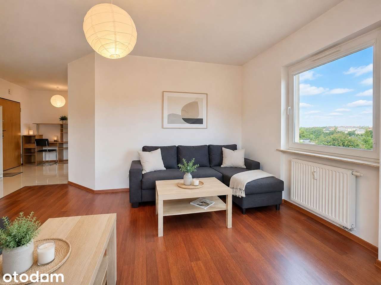 3 pokoje | Balkon i panoramiczny widok | Nowe meble
