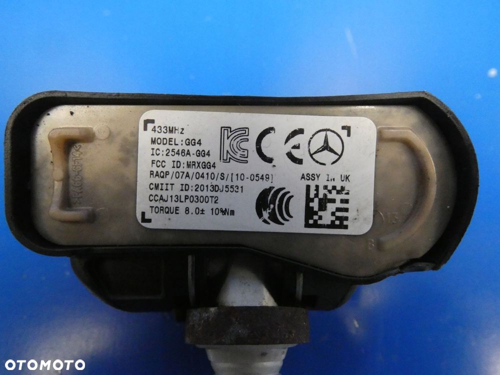 MERCEDES ML W166 GL CZUJNIK CIŚNIENIA OPON TPMS - 2