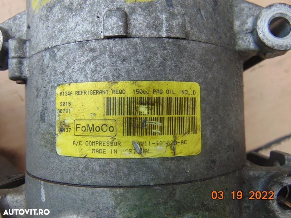 Compresor clima Ford Focus 3 motor 1.6tdci C max 1.5tdci fiesta Mondeo - 6