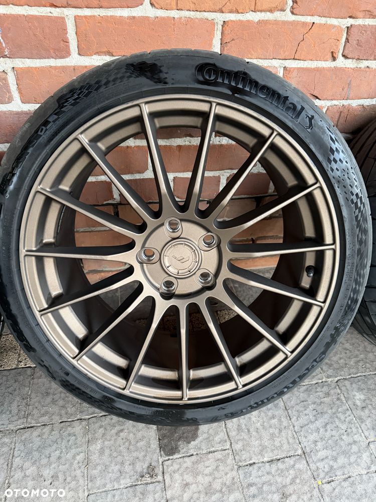 Zestaw kół letnich 18" 5x112 – Japan Racing SL05 Matt Bronze + Continental SC7 - 3