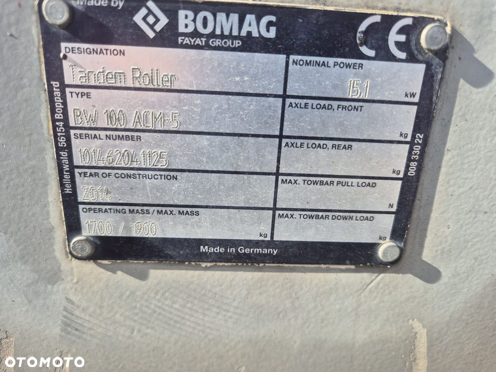 Bomag BW100 - 10