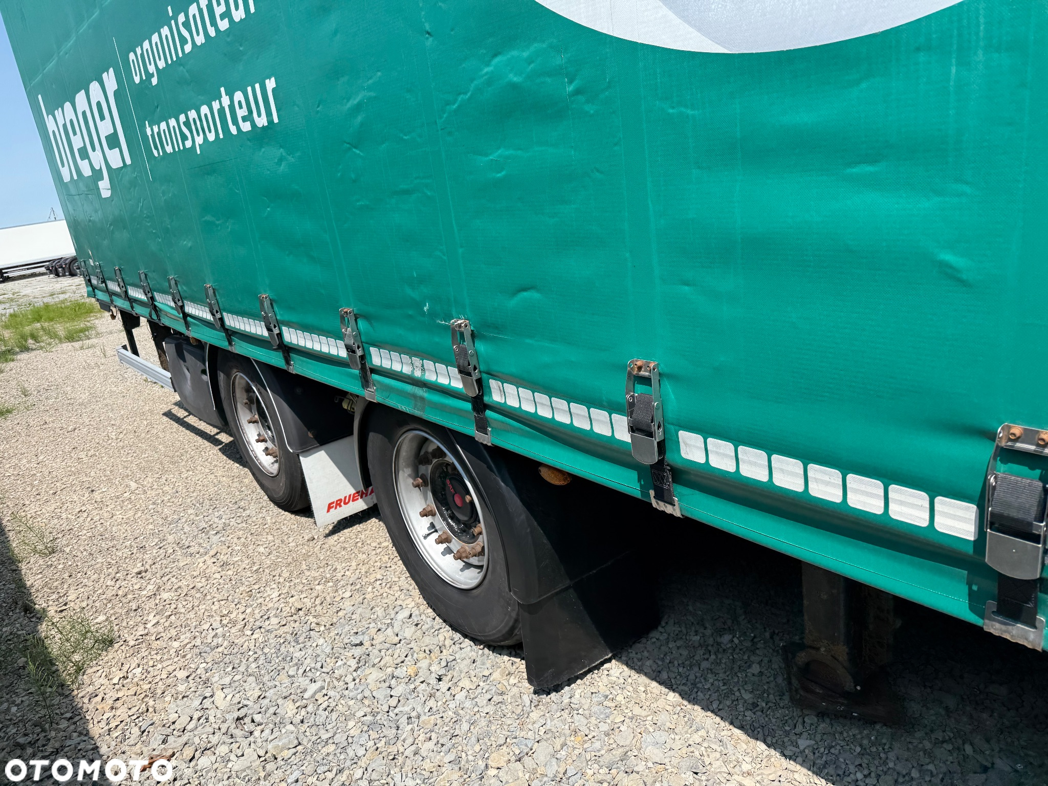 Fruehauf FRUEHAUF / 2 OSIE / OCYNK / SAF INTRAX / REGULACJA WYSOKOŚCI / BOKI I DACH ZSUWANE / Z FRANCJI / STAN BDB / / / - 16