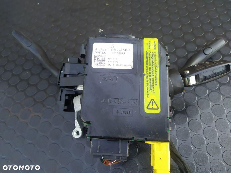 MANETKI PRZEŁĄCZNIK ZESPOLONY BEZ STACYJKI AUDI A3 8P 8P0953549F KIERUNKI - 7