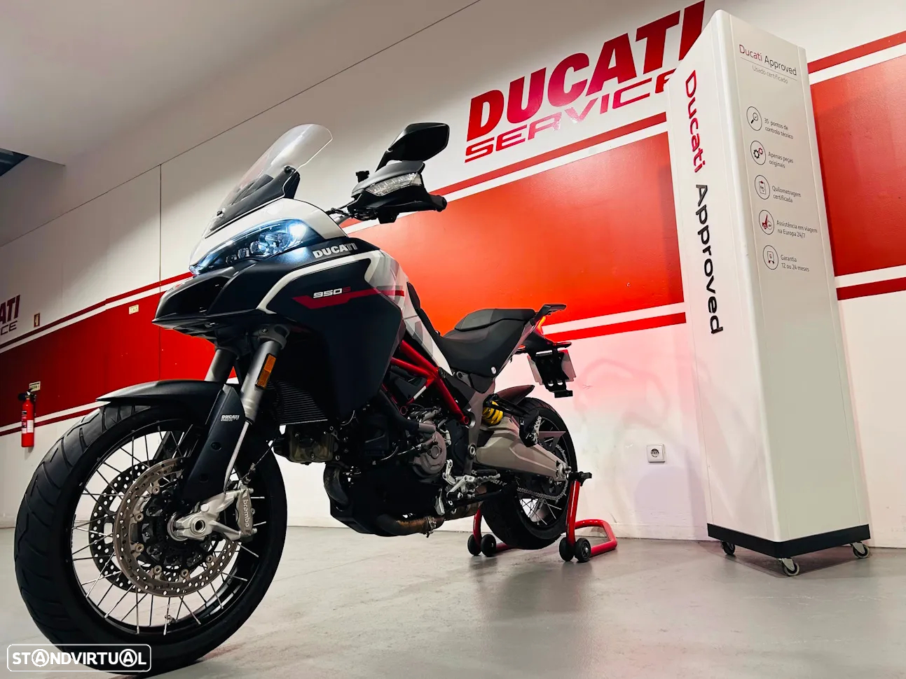 Ducati Multistrada 950 S SW GP White - 6