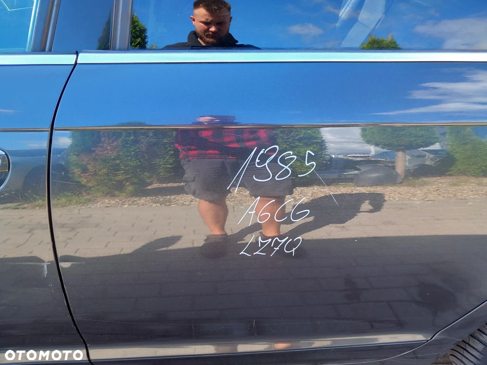 AUDI A6 C6 DRZWI LEWE TYLNE LEWY TYŁ KOMBI KOLOR: LZ7Q - 2