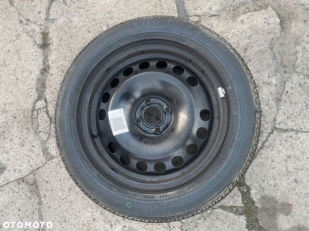 Koło zapasowe 16 cali dojazdowe 4*100 Opel Toyota Renault Suzuki - 1
