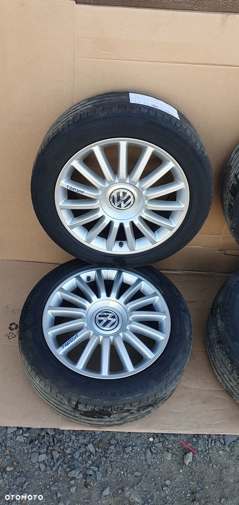 Alufelgi z oponami alusy 5X112 7,5J R17 ET40 VW Phaeton 3D0601025AC - 2