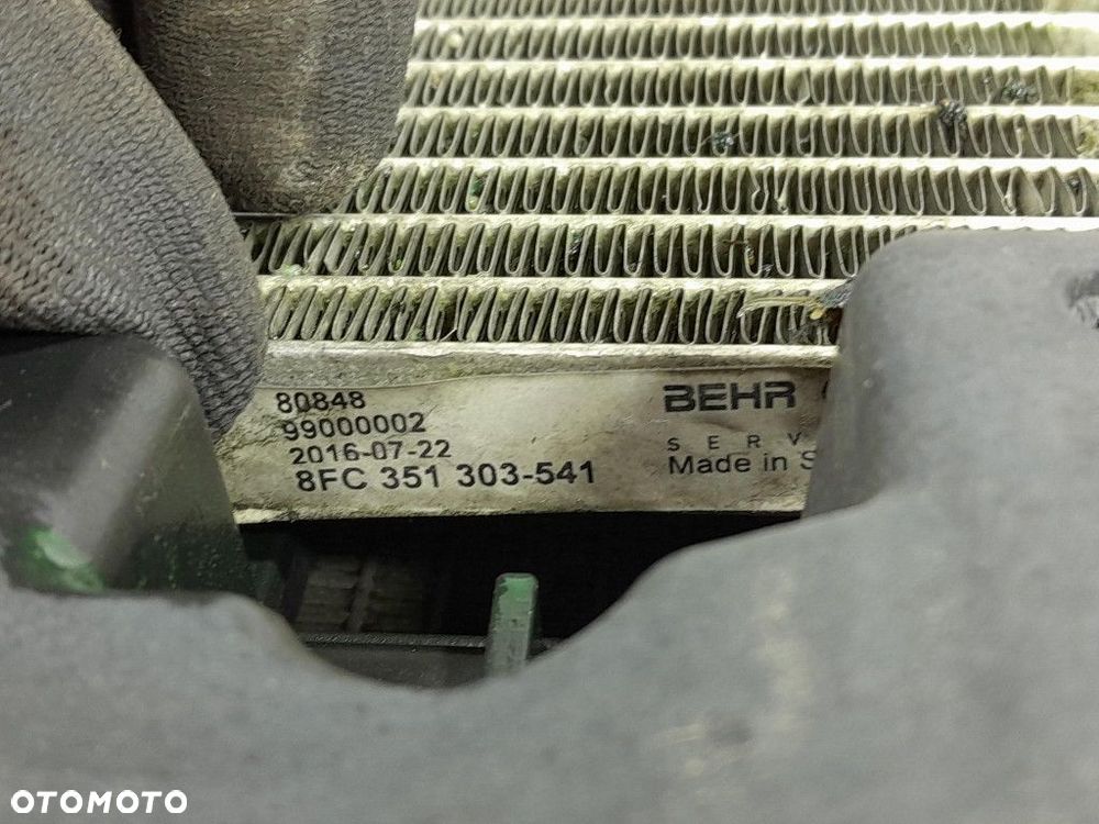 CITROEN C3 II 1.4 VTI 95 KM PAS PRZEDNI WIATRAK CHŁODNICE 9677952180 - 5