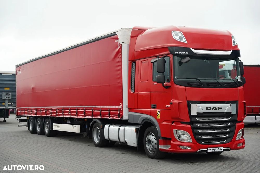 DAF XF 480 / KIT / LOWDECK / SSC / + WIELTON / CORTINĂ / MEGA / BDE / LIFT / SAF - 8