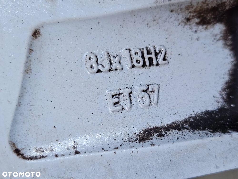 VW TOUAREG 7L AUDI Q7 03-09R FELGI KOLA 5X130 DOTJA3R ET57 255/55 R18 8Jx18H2 CALY KOMPLET Z OPONAMI FELGA 7L6601025 T - 13