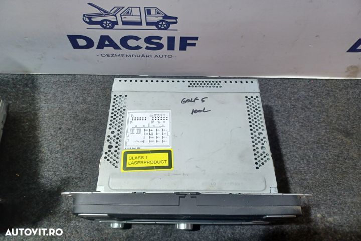 Radio cd 1K0035191D Volkswagen VW Golf 5 [2003 - 2009] Hatchback 5-us - 2