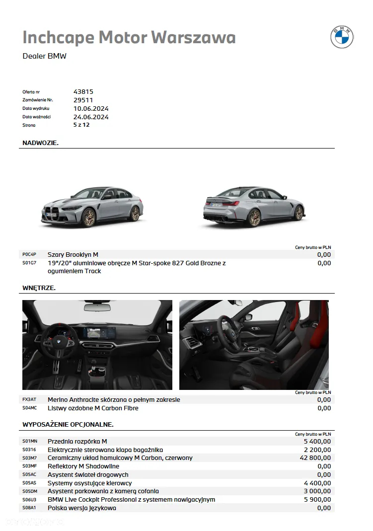 BMW M3 CS xDrive sport - 17