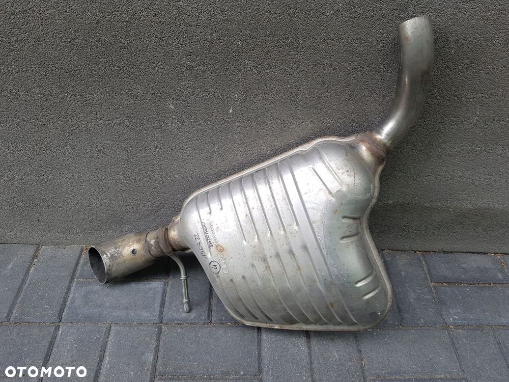 audi a6 c7 lewy tłumik końcowy wydech 4g0253611r - 1