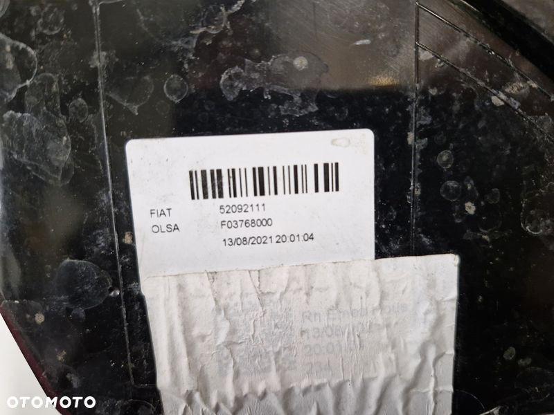 FIAT 500X 500 X LAMPA PRAWY TYŁ PRAWA TYLNA NAKŁADKA 52092111 - 7