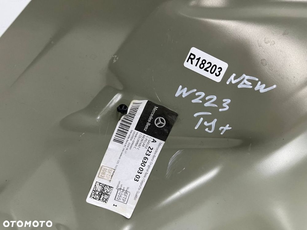 Ćwiartka Mercedes w223 v223 S-klasa 20r.- tylny SŁUPEK C błotnik wewnętrzny tył NOWY a2236300303 - 13