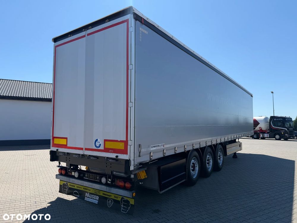 Schwarzmuller J-SERIE FIRANKA / STANDARD / OŚ PODNOSZONA / OSIE SAF / KOSZ NA PALETY / Z DE TYLKO 370 TYŚ KM - 2