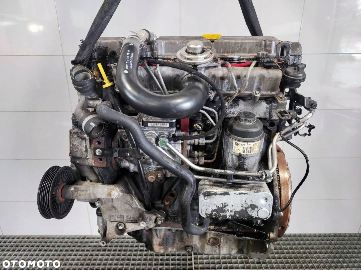 SILNIK KOMPLETNY OPEL ASTRA G X20DTL 2.0 DTI POMPA WTRYSKIWACZE TURBINA - 3