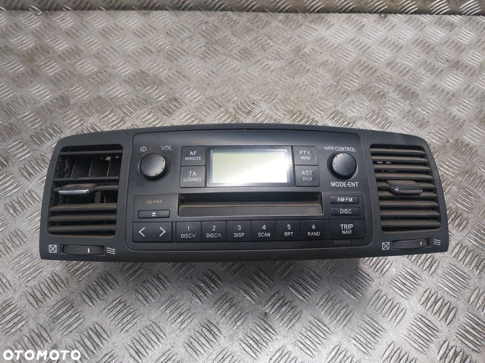 RADIO ODTWARZACZ + KRATKI NAWIEWU TOYOTA COROLLA E12 86120-02260 - 3