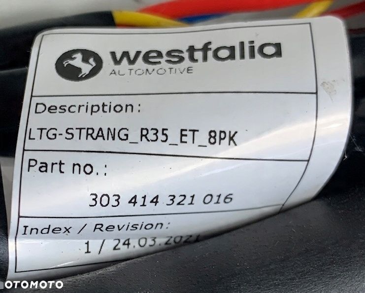 BMW G20 G21 NOWA WIĄZKA HAKA 9883280 WESTFALIA 303414321016 - 11