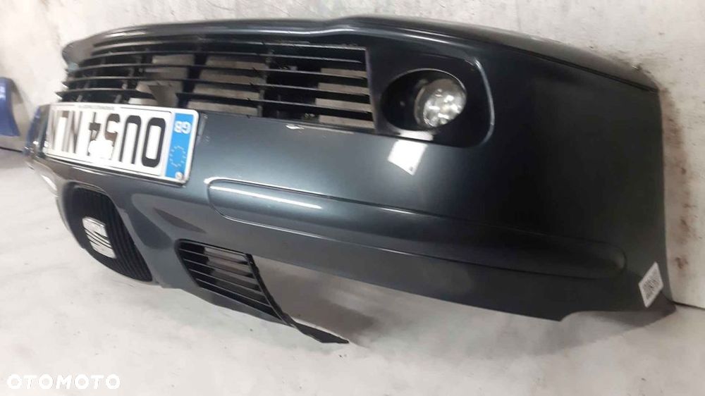 $ ZDERZAK PRZÓD PRZEDNI SEAT IBIZA 3 III HALOGENY SZARY LC7V - 4