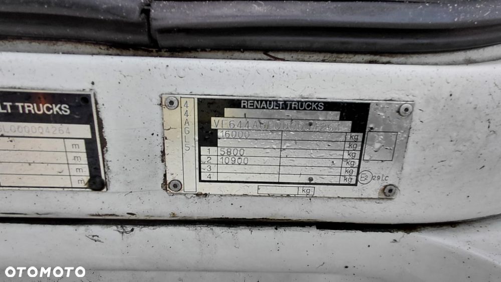 Renault Midlum 270dxi 16t ładowność 7.4t - 9