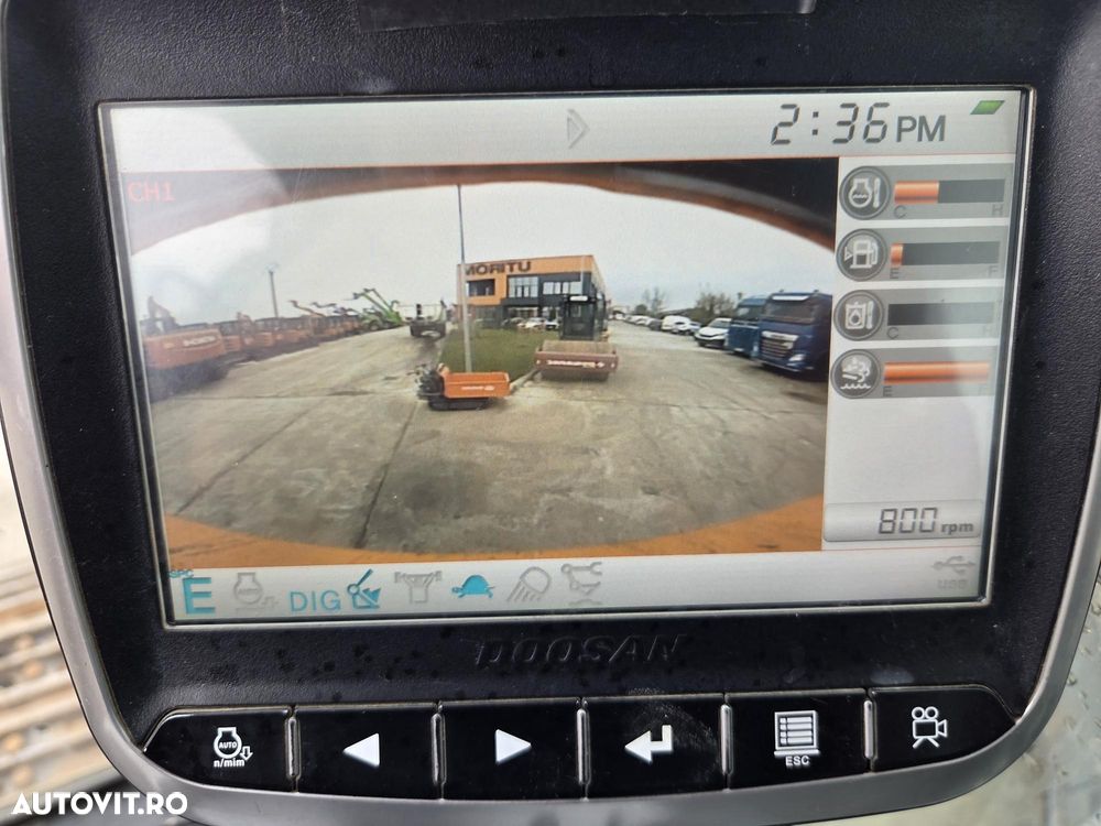 Doosan DX255LC-6, 2020, 10.849h, 25,5 tone, cupa 1,55mc, Stelute NOI, camera spate, camera dreapta, inst picon pe brate, ad sapaare 6m, posibilitate leasing 4 ani-PROMOTIE 50.900 EUR+Tva - 31