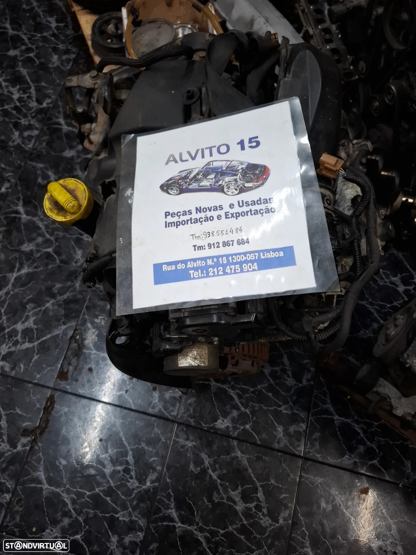 Motor Renault 1.5 DCI ref: K9K808 - 3