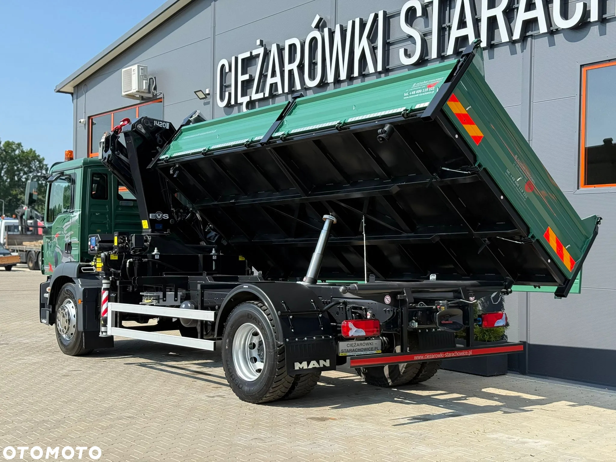 MAN TGM TGL TGS 18.250 // E5 // wywrotka 3-S + HDS HMF 1420 - K2 // budowlanka // energetyka //żuraw dzwig kran crane // Świeżo sprowadzony - 21