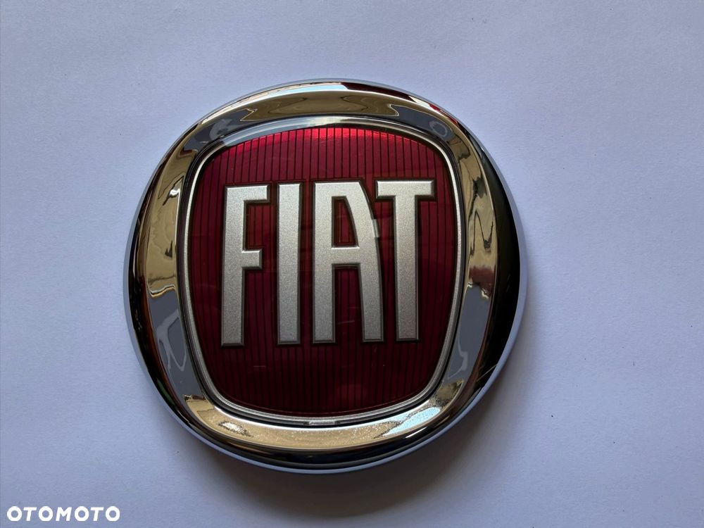 logo emblemat znaczek fiat 12 cm 120mm tył przód ducato scudo doblo nowy - 2