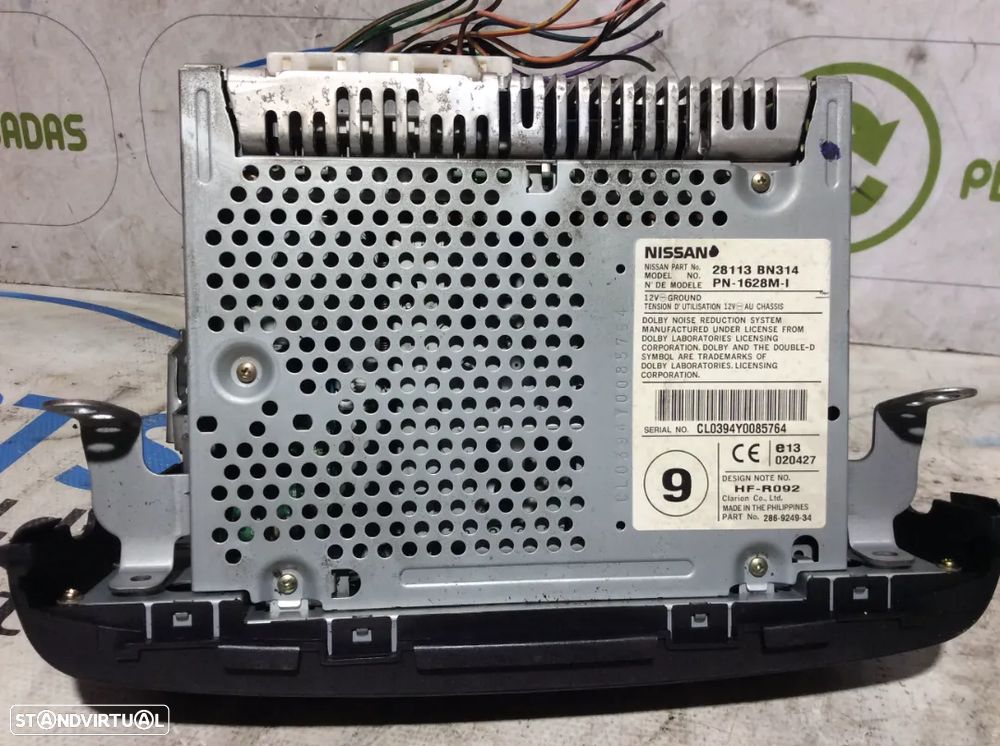 Rádio Nissan Almera Ref. 28113BN314 - 2
