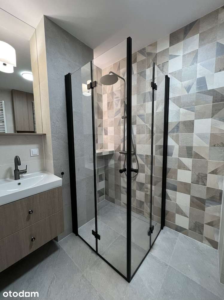 Przestronny, Pastelowy apartament, 2 pok., garaż, kl, klima