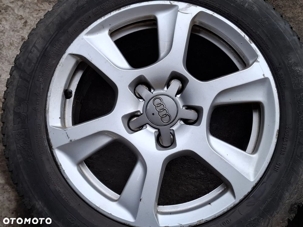 KOLA ALUFELGI FELGI R16 ET39 AUDI A4 B8 B7 B6 A6 C5 C6 A3 8P A5 8T 8K0601025AS SLASK WYSYLKA - 2