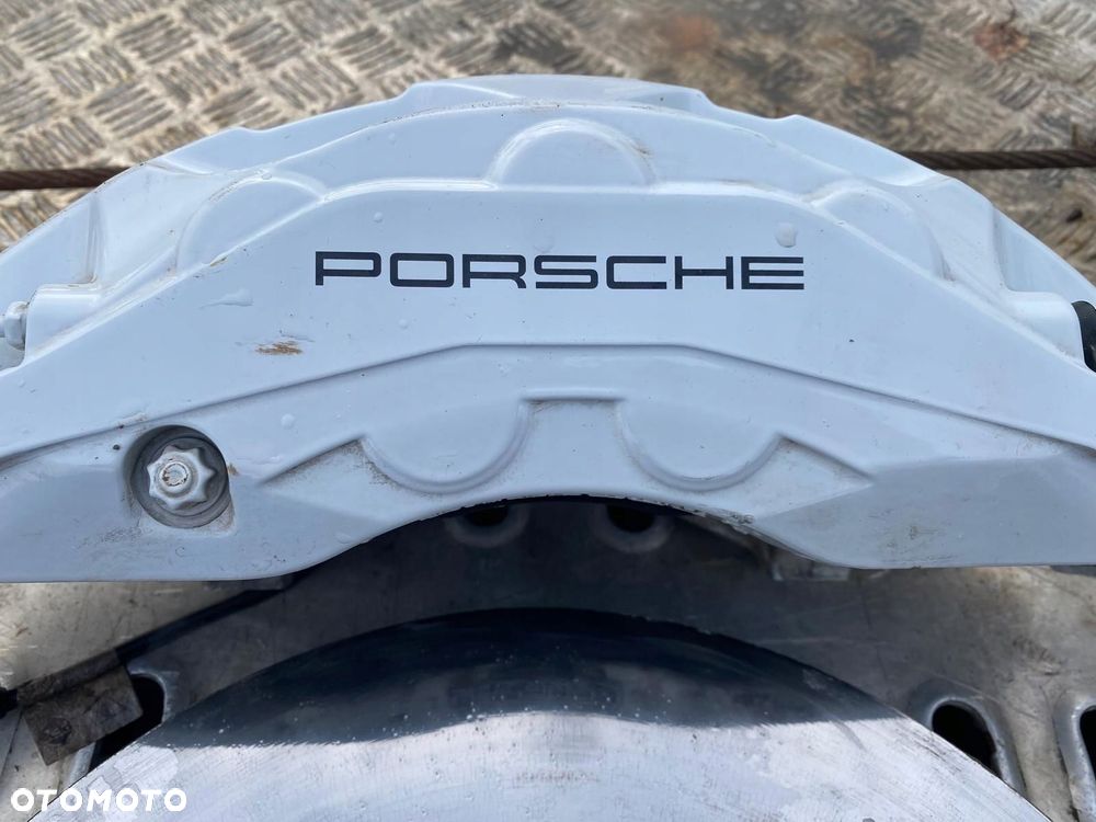zacisk tarcza przód porsche cayenne 9y komplet - 2