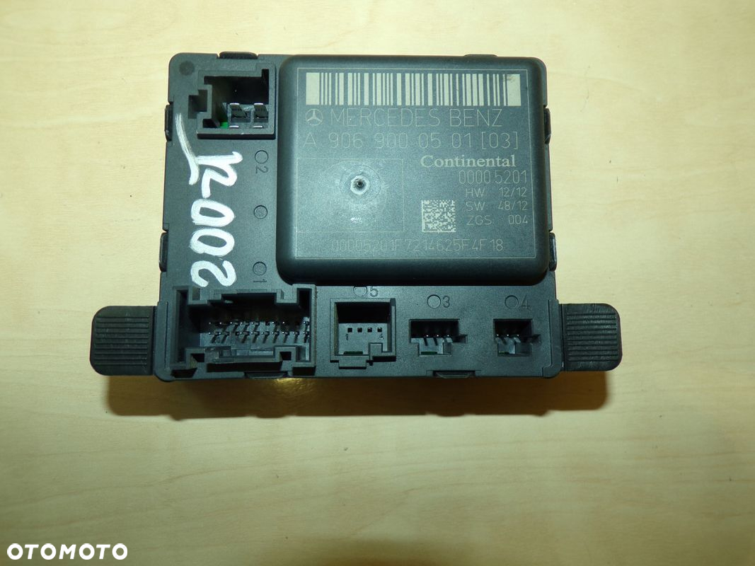 VW CRAFTER SPRINTER 906 06- MODUŁ SENSOR STEROWNIK DRZWI PRZÓD 9069000501 - 2