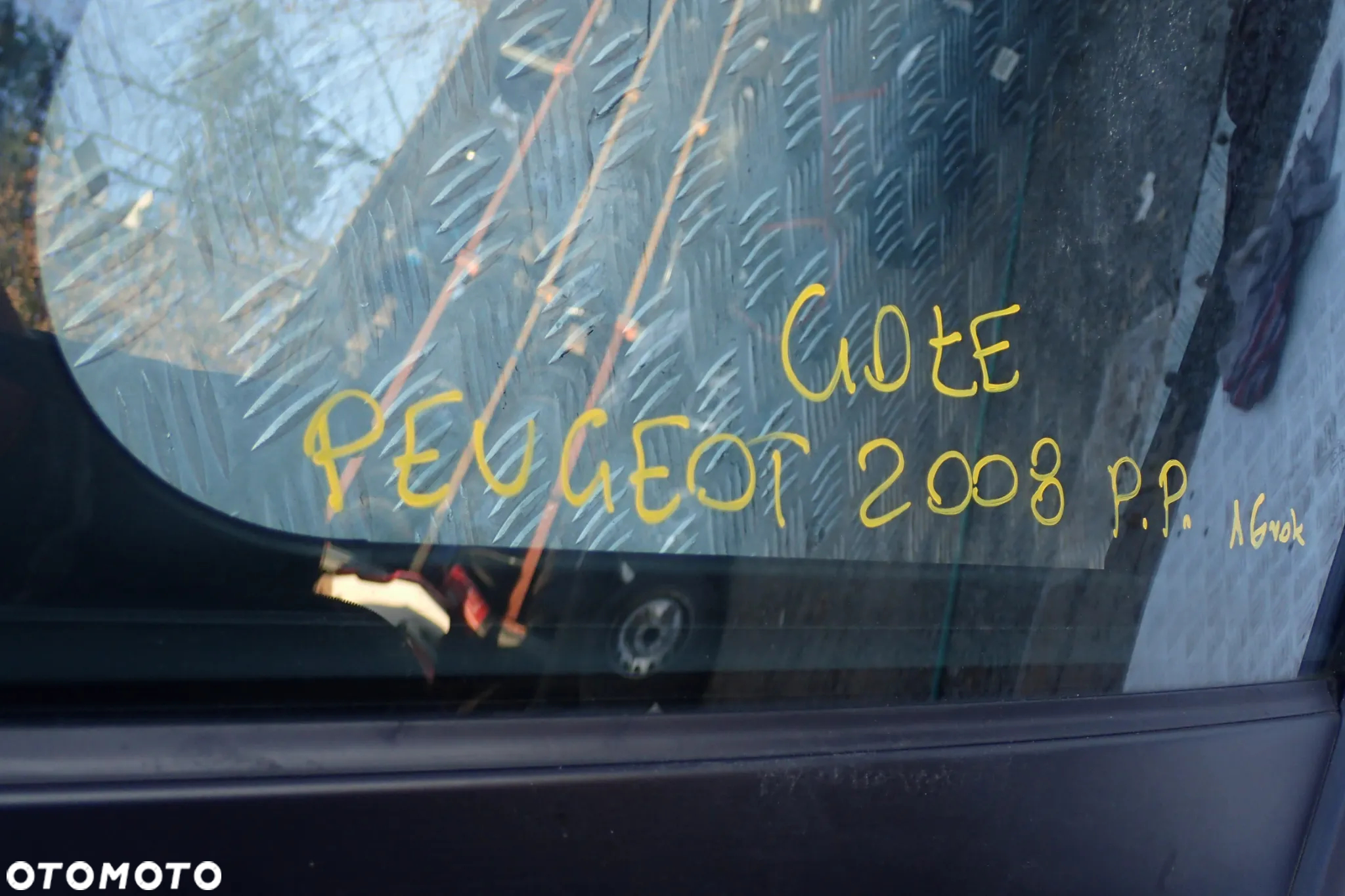 DRZWI PRAWY / LEWY PRZÓD  PEUGEOT 2008 2016 ROK KOD LAKIERU EWP GOŁE - 4