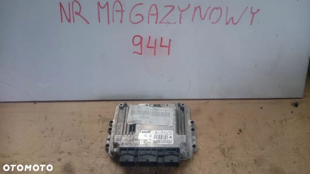 KOMPUTER STEROWNIK PEUGEOT 207 1.6 HDI 9663755480 - 1