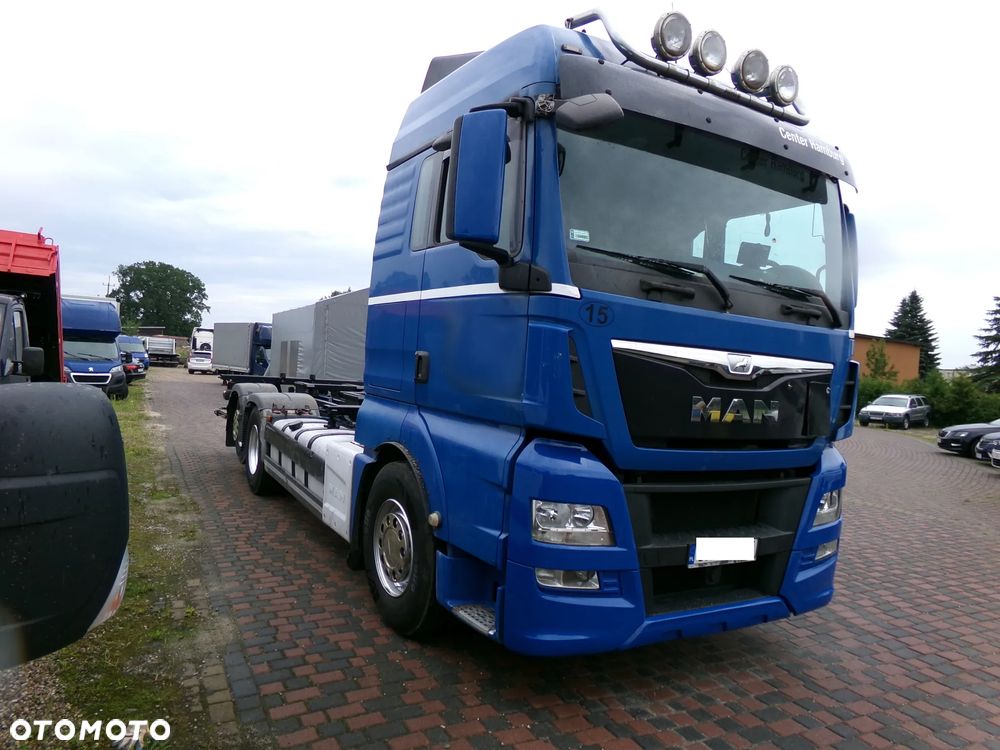 MAN 26 440 6x2 przewóz kontenerów e6 zadbany bdf - 6