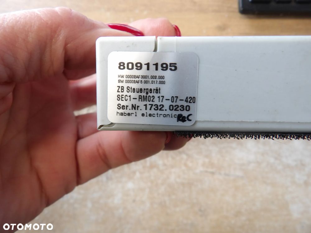 BMW - G31 - MODUŁ , STEROWNIK ALARMU - SECURITY - 8091195 - 2