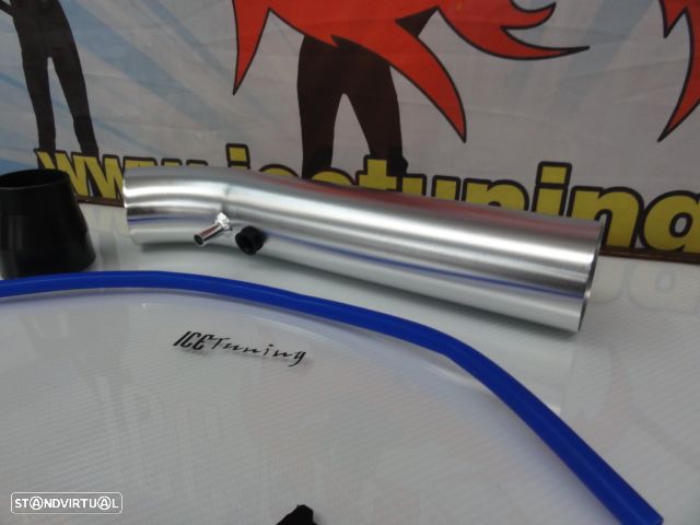 Kit universal admissão direta para filtro de ar com tubo em alumínio para Honda civic 92-00 (EG, EH, EJ, EK) - 8