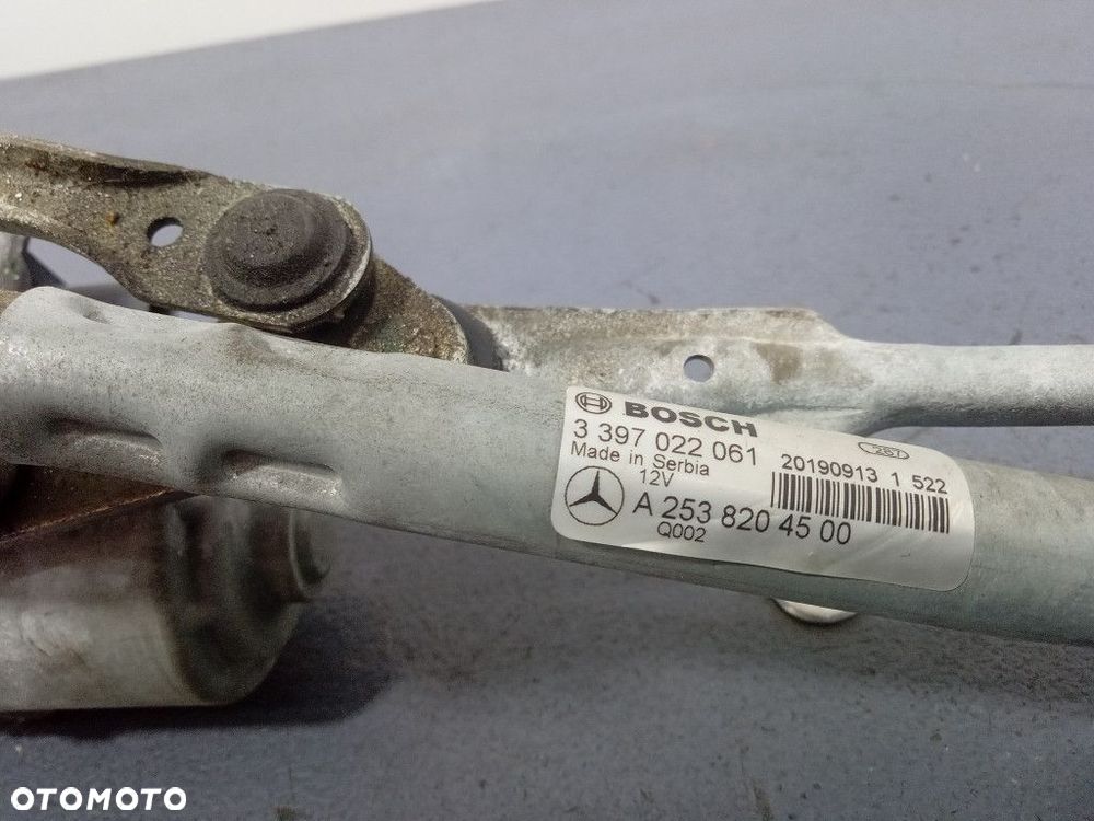 MERCEDES GLC X253 MECHANIZM WYCIERACZEK PRZÓD A2538204500 - 5