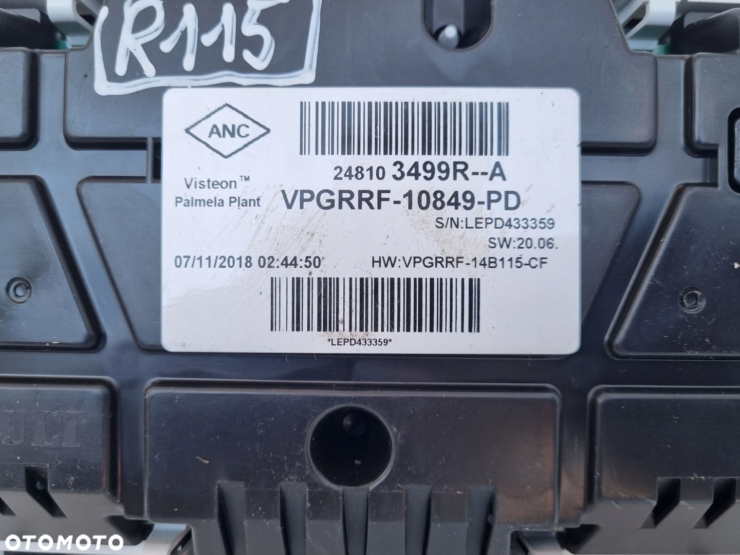 Renault Captur I LICZNIK ZEGARY Europa 248103499R VPGRRF-10849-PD - 6