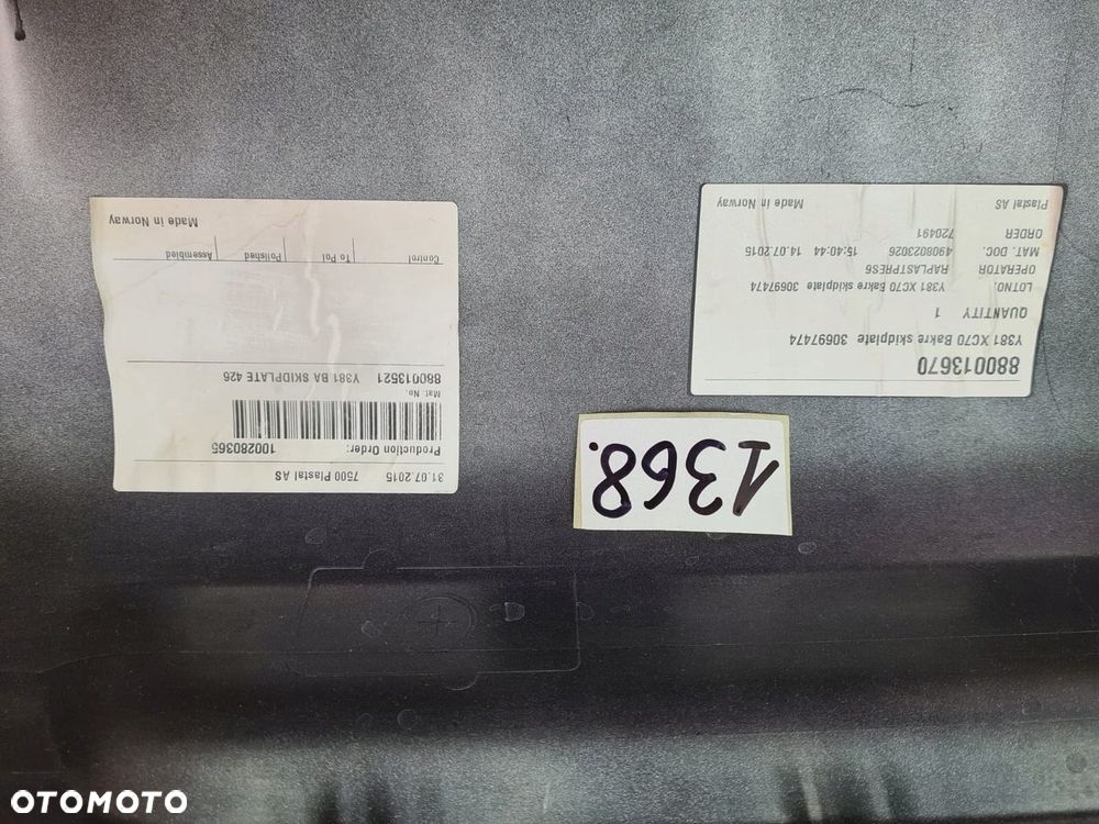 VOLVO XC70 XC-70 SPOILER ZDERZAK DOKŁADKA DYFUZOR TYŁ - 6