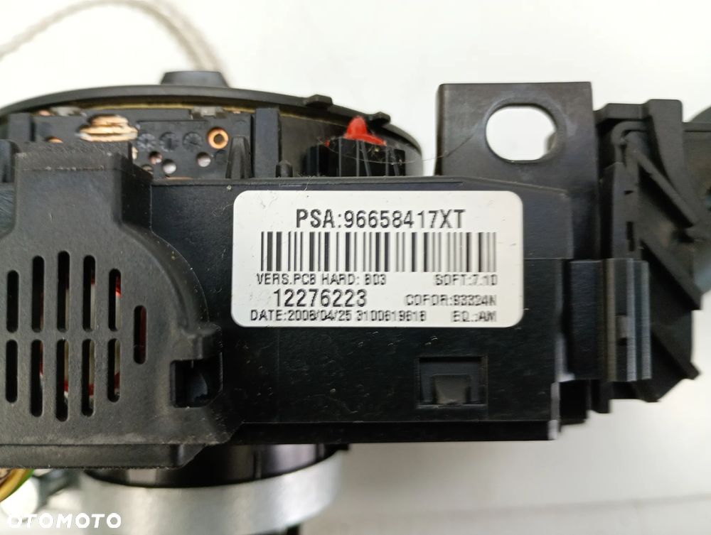 przełącznik zespolony manetka taśma citroen berlingo II peugeot partner II 96658417XT - 8