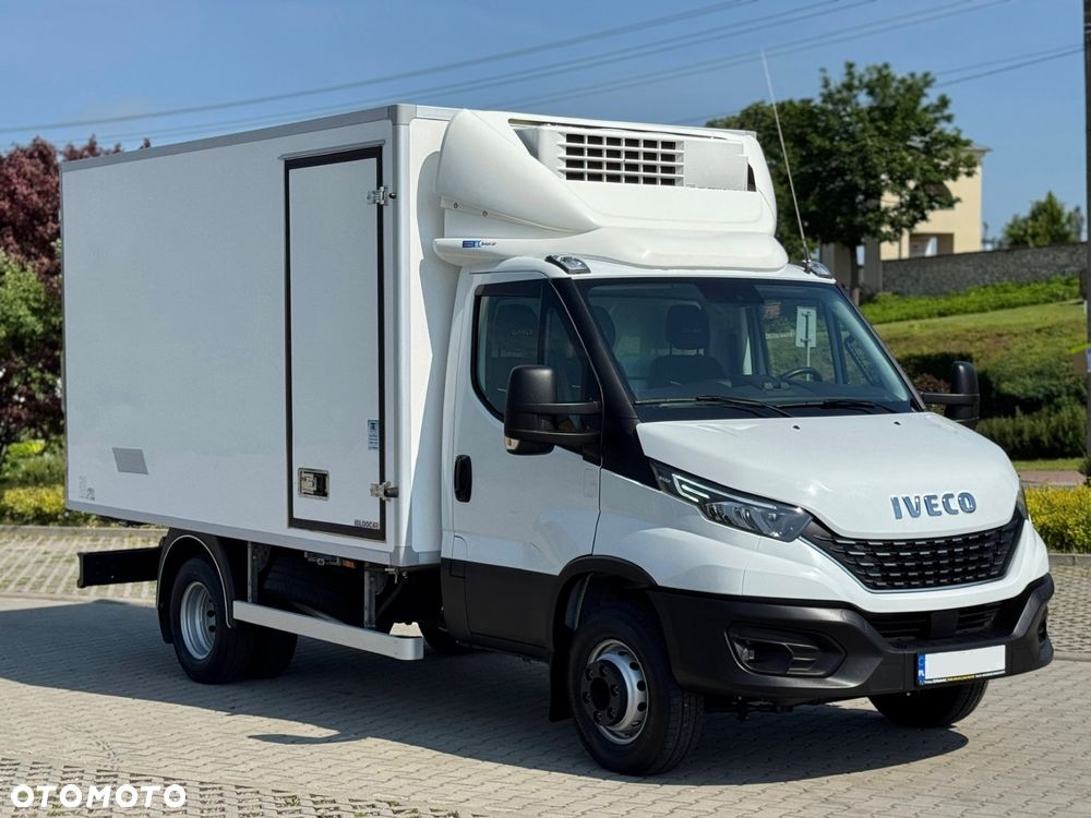 Iveco Daily‼️72C18‼️2021r 3.0 HI-MATIC Chłodnia/Mroźnia zakres -32C THERMO KING V-500 MAX Źródło Zasilania 400V Grube Ściany/Podłoga Przegroda komorowa‼️ Full LED na bliźniaku Salon Polska DMC7200kg - 1