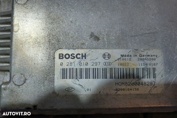 Calculator motor ECU HOM8200048297 - 1.9 DCI HOM8200048297 - 1.9 DCI - 3