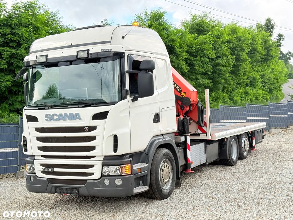 Scania * SCANIA G400 * HDS Palfinger Kran PK 42500 * 3 Osie * Sprowadzona * Bardzo Dobry Stan * - 3