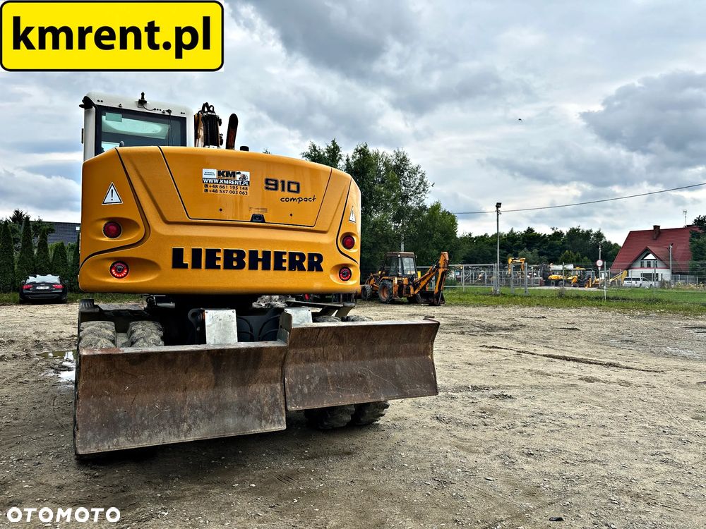 Liebherr A 910 COMPACT KOPARKA KOŁOWA 2013R. | CAT LIEBHERR 312 313 JCB JS 130 145 316 - 18