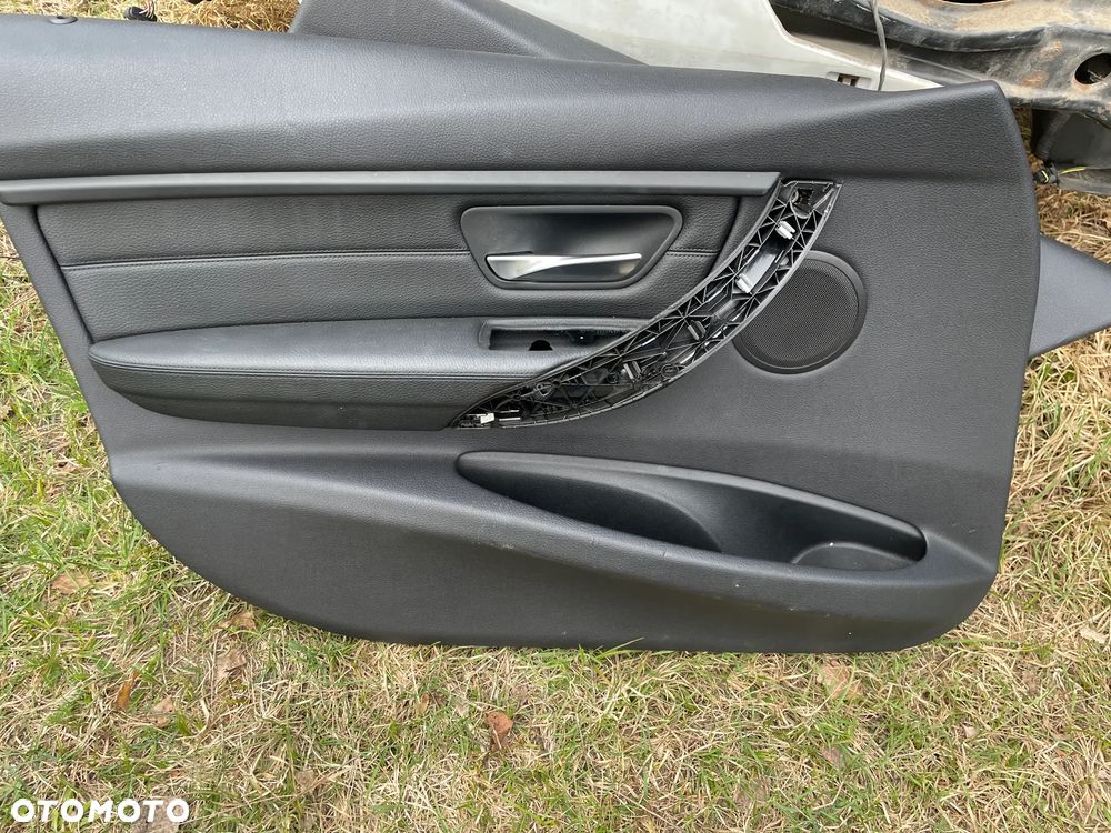 Fotele kanapa boczki bmw F30 skóra M pakiet podgrzewane - 9